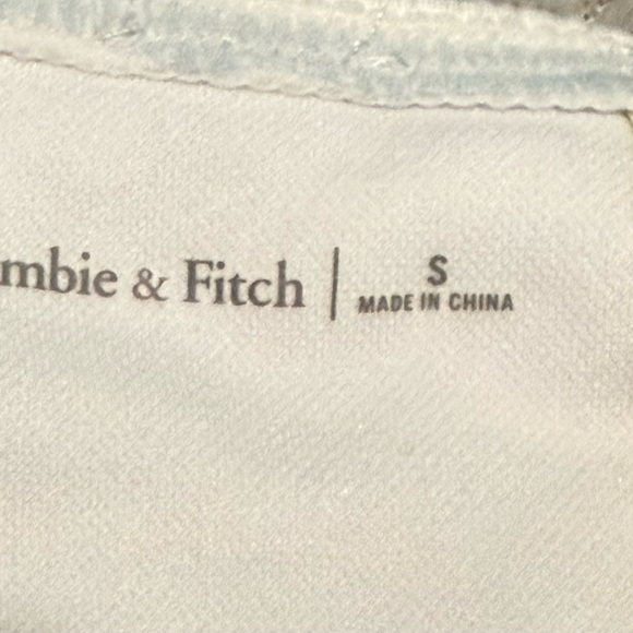 Abercrombie and Fitch Striped Blue and White Women's Bikini Set - Picture 7 of 7